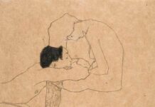 Τα σχέδια του Egon Schiele: Μια άλλη πτυχή του Αυστριακού εξπρεσιονιστή καλλιτέχνη. lovers_1909