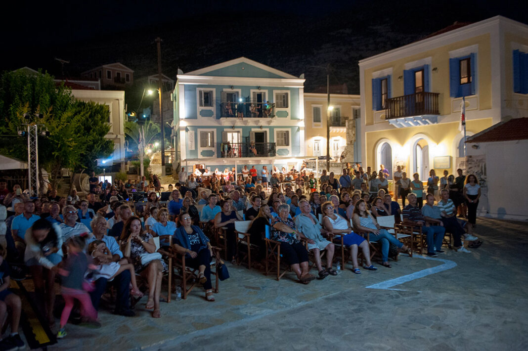 3rd International Film Festival at Kastellorizo Kastellorizo. Dodecanese. Greece. Europe. George Detsis. 08/2018.