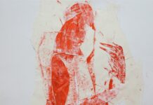 «η ψυχή και το σώμα»: Έκθεση της ζωγράφου Μάτως Ιωαννίδου στην Depot Art gallery Collage decoupe 50 χ 70 εκ. 2018