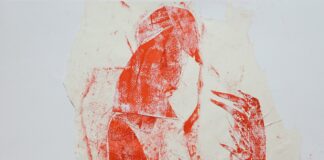 «η ψυχή και το σώμα»: Έκθεση της ζωγράφου Μάτως Ιωαννίδου στην Depot Art gallery Collage decoupe 50 χ 70 εκ. 2018