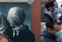 Οι εραστές του Rene Magritte και της Arina Voronova στα χρόνια του COVID19