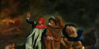 EUGÈNE DELACROIX: Αποκωδικοποιώντας την Βάρκα του Δάντη (ή ο Δάντης και ο Βιργίλιος στην Κόλαση)