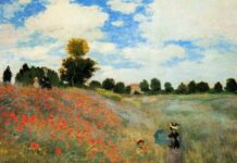 The Poppy Field near Argenteuil / by Claude Monet