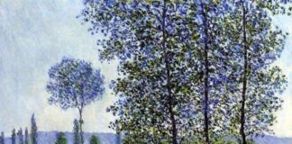 Sotto i pioppi, Claude Monet