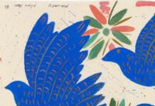 Μπλε περιστέρια, Αλέκος Φασιανός