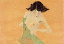Die Grungekleidete Frau, Egon Schiele
