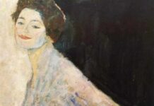 Lady in white, Gustav Klimt