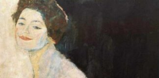 Lady in white, Gustav Klimt