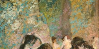 Blue dancers, Edgar Degas