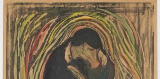 The kiss, Edvard Munch