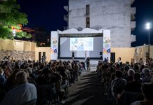 Tελετή έναρξης του 4ου Evia Film Project στον θερινό κινηματογράφο «Απόλλων» στα Λουτρά Αιδηψού