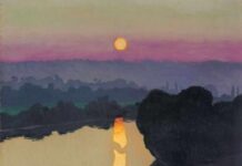 Sunset at the Andleys, Felix Vallotton